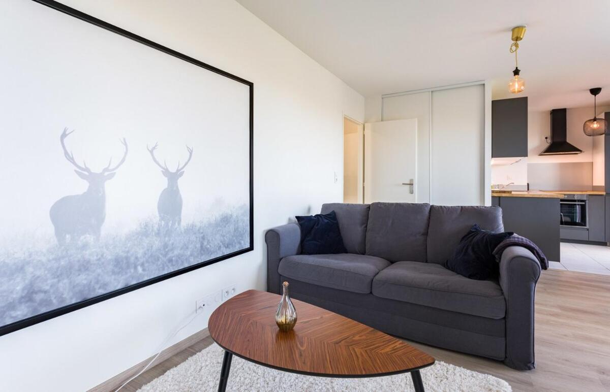 Le Rio, Appartement Avec Terrasse & Parking Рен Екстериор снимка