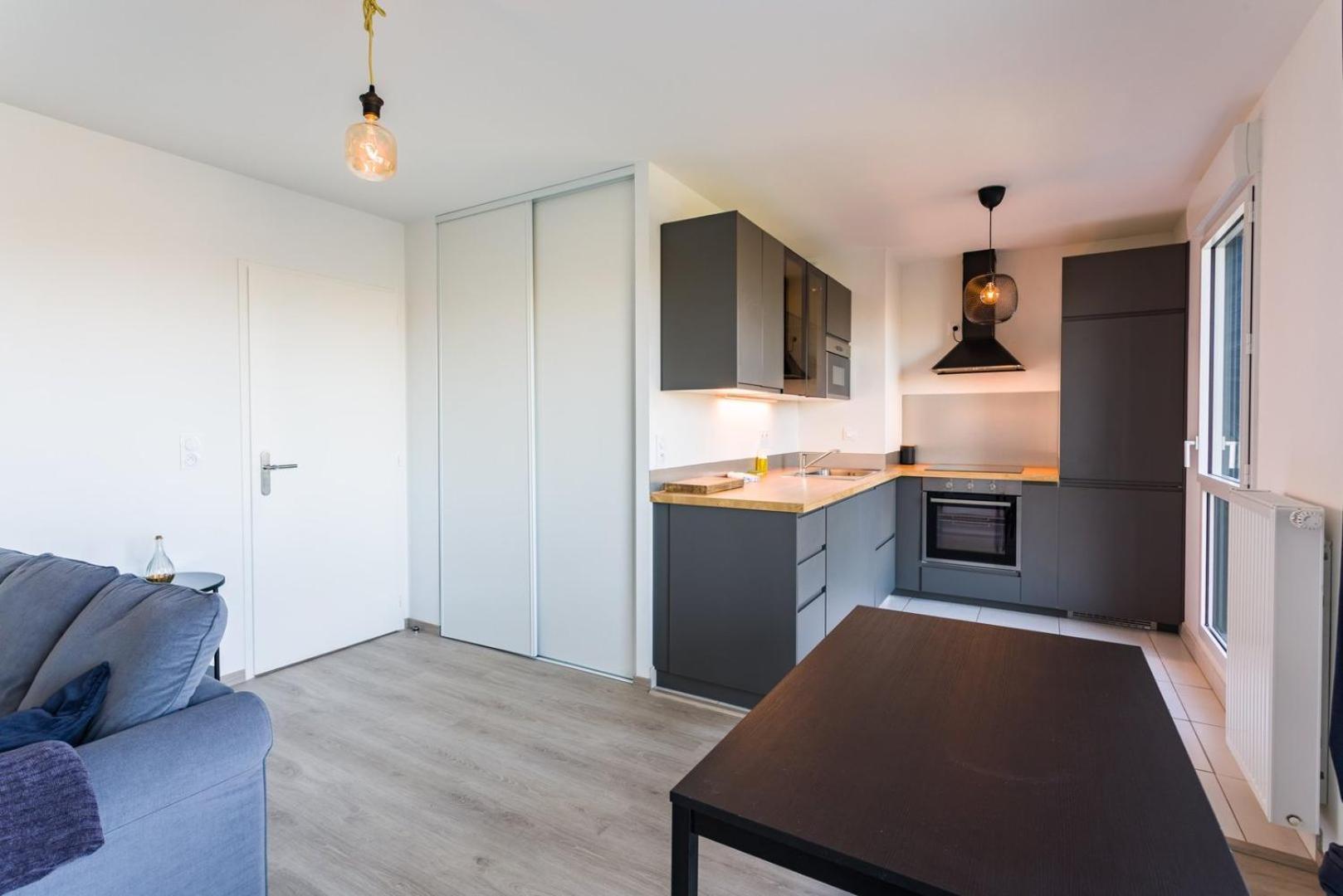 Le Rio, Appartement Avec Terrasse & Parking Рен Екстериор снимка